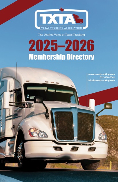 2022 TXTA Membership Directory Cover